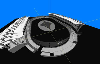 Macau Stadium - 3D wysiwyg Model